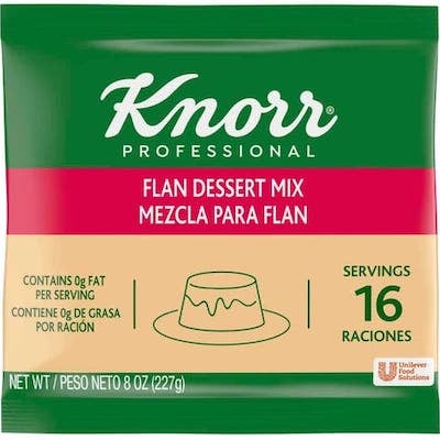 Knorr® Professional Creme Caramel Flan Mix, 8 Ounces, Pack of 6 - 